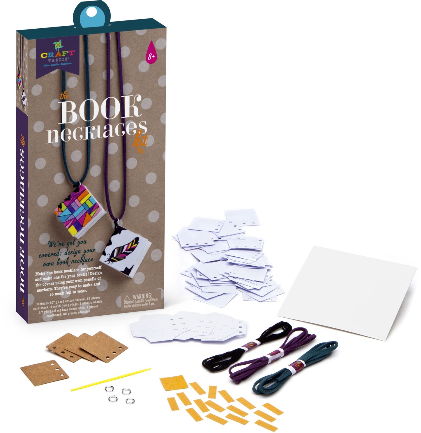 CRAFT-TASTIC BOOK NECKLACES KIT