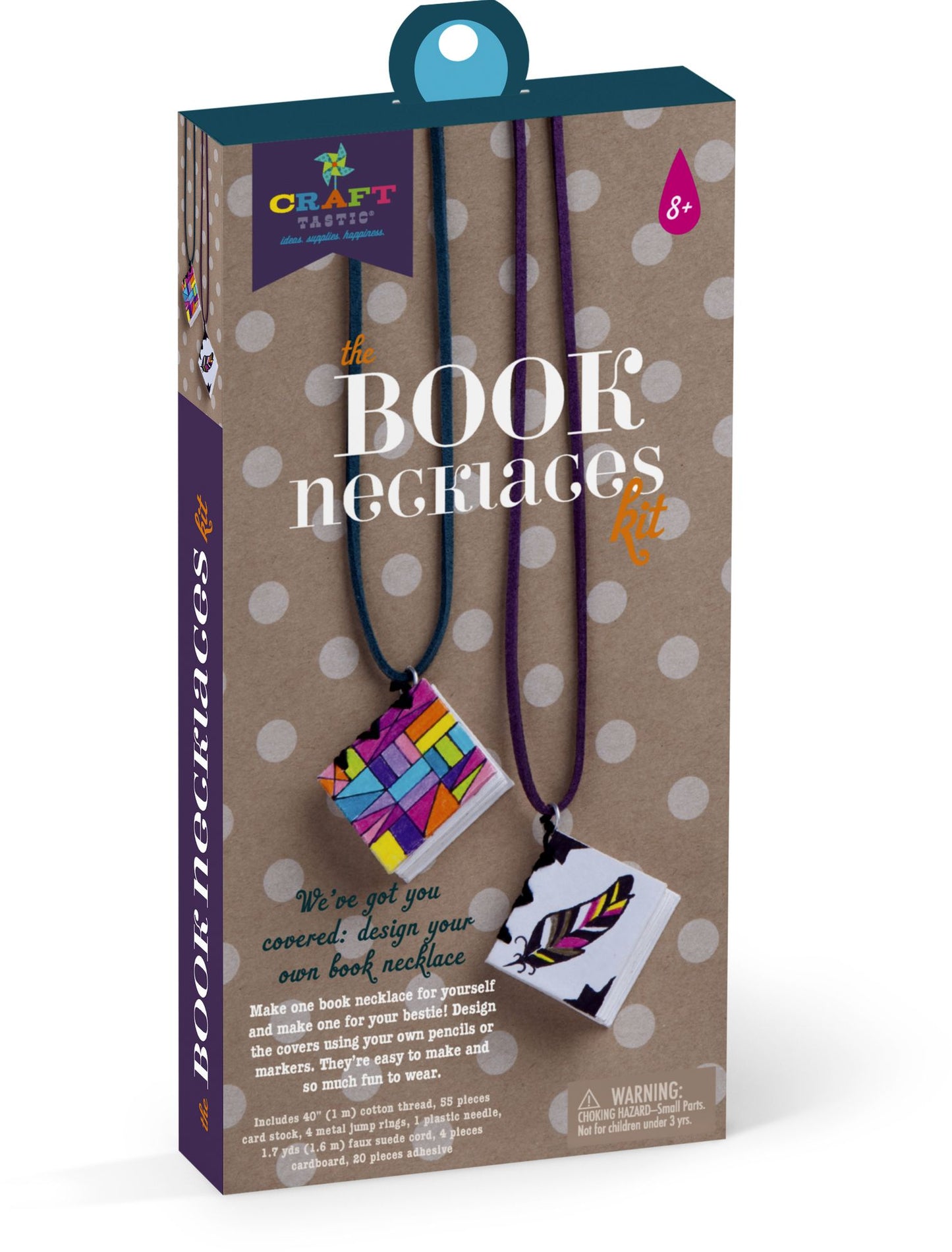 CRAFT-TASTIC BOOK NECKLACES KIT