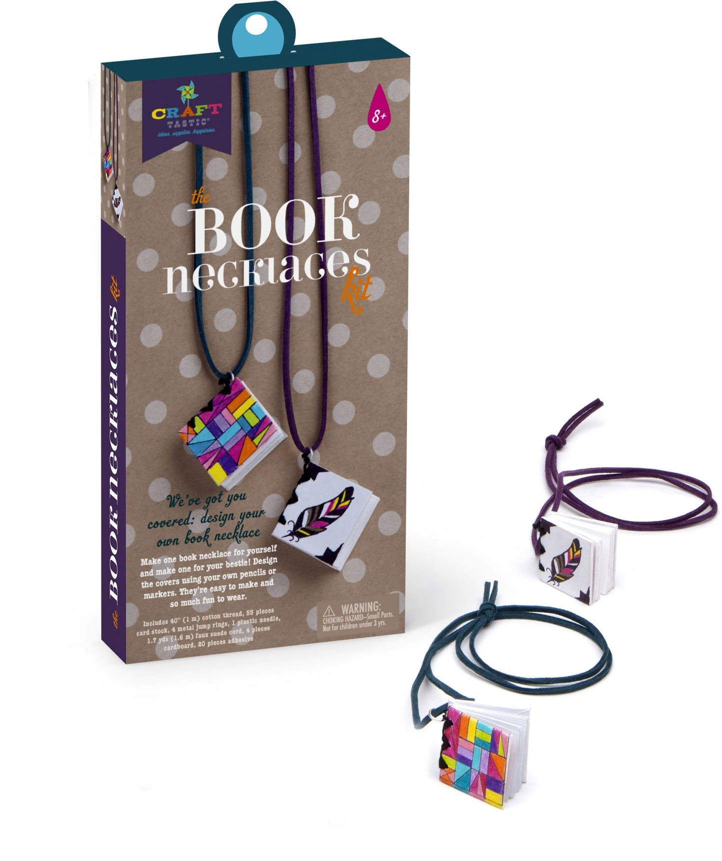 CRAFT-TASTIC BOOK NECKLACES KIT
