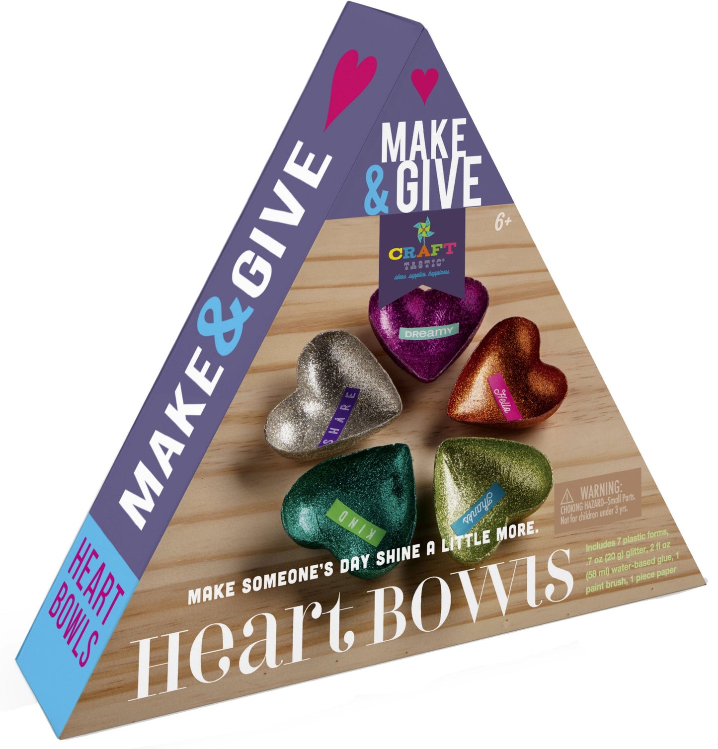 CRAFT-TASTIC MAKE & GIVE HEART BOWLS