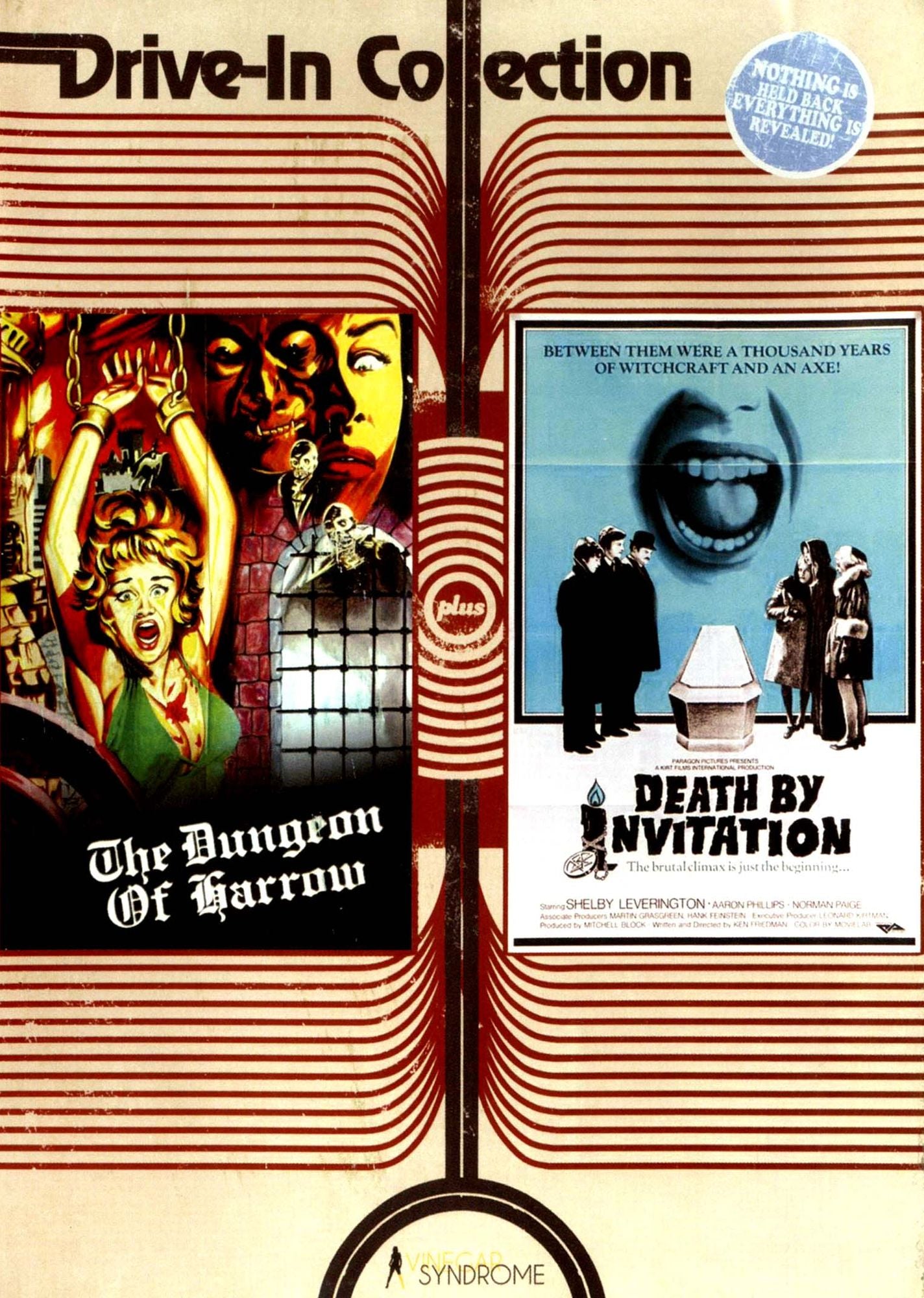 Drive-In Collection: The Dungeon of Harrow/Death by Invitation