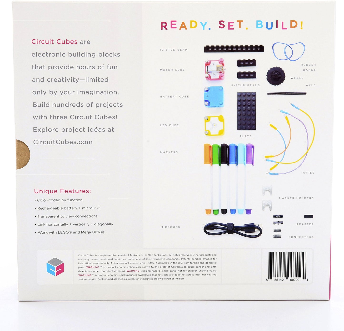 Circuit Cubes Smart Art Kit