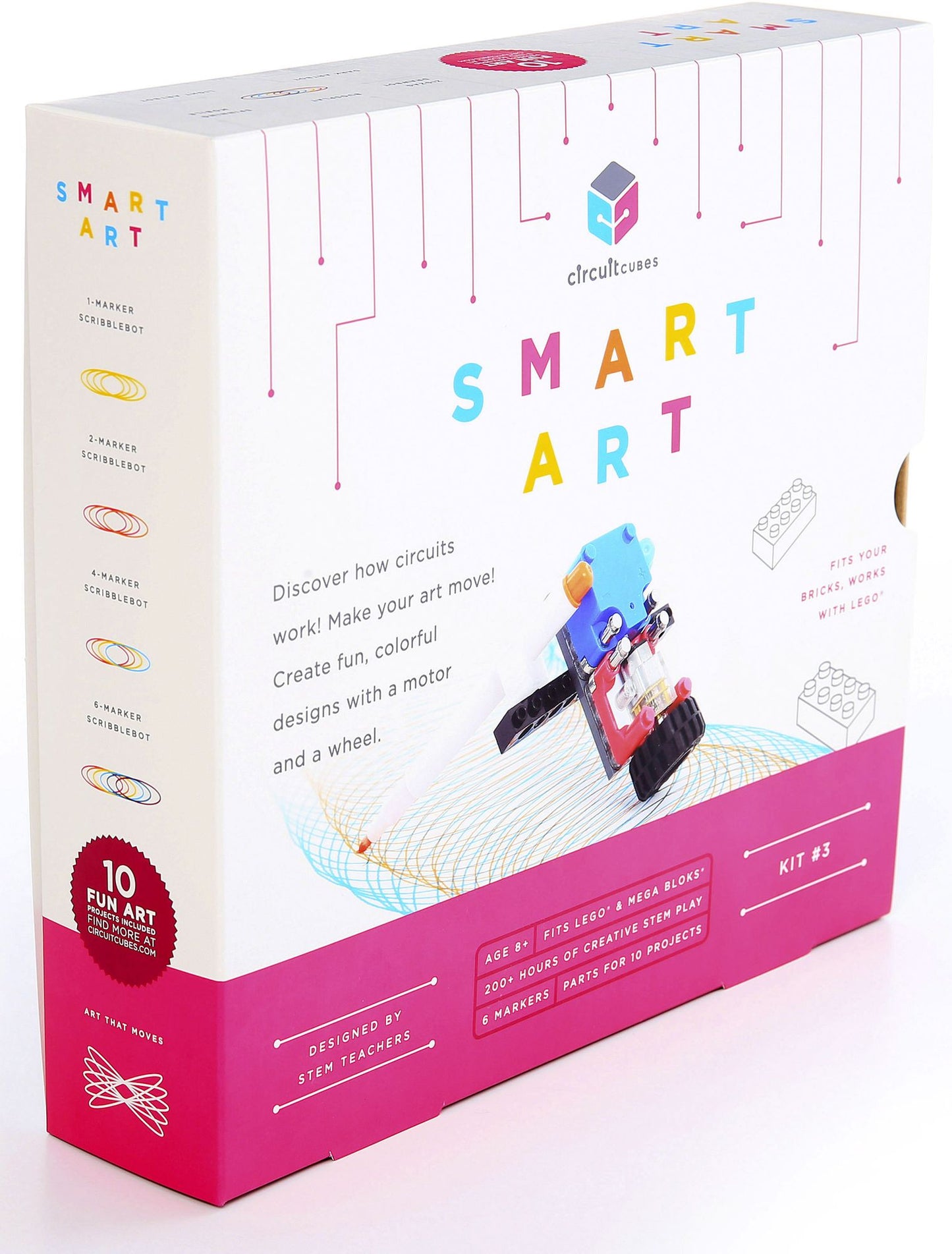 Circuit Cubes Smart Art Kit