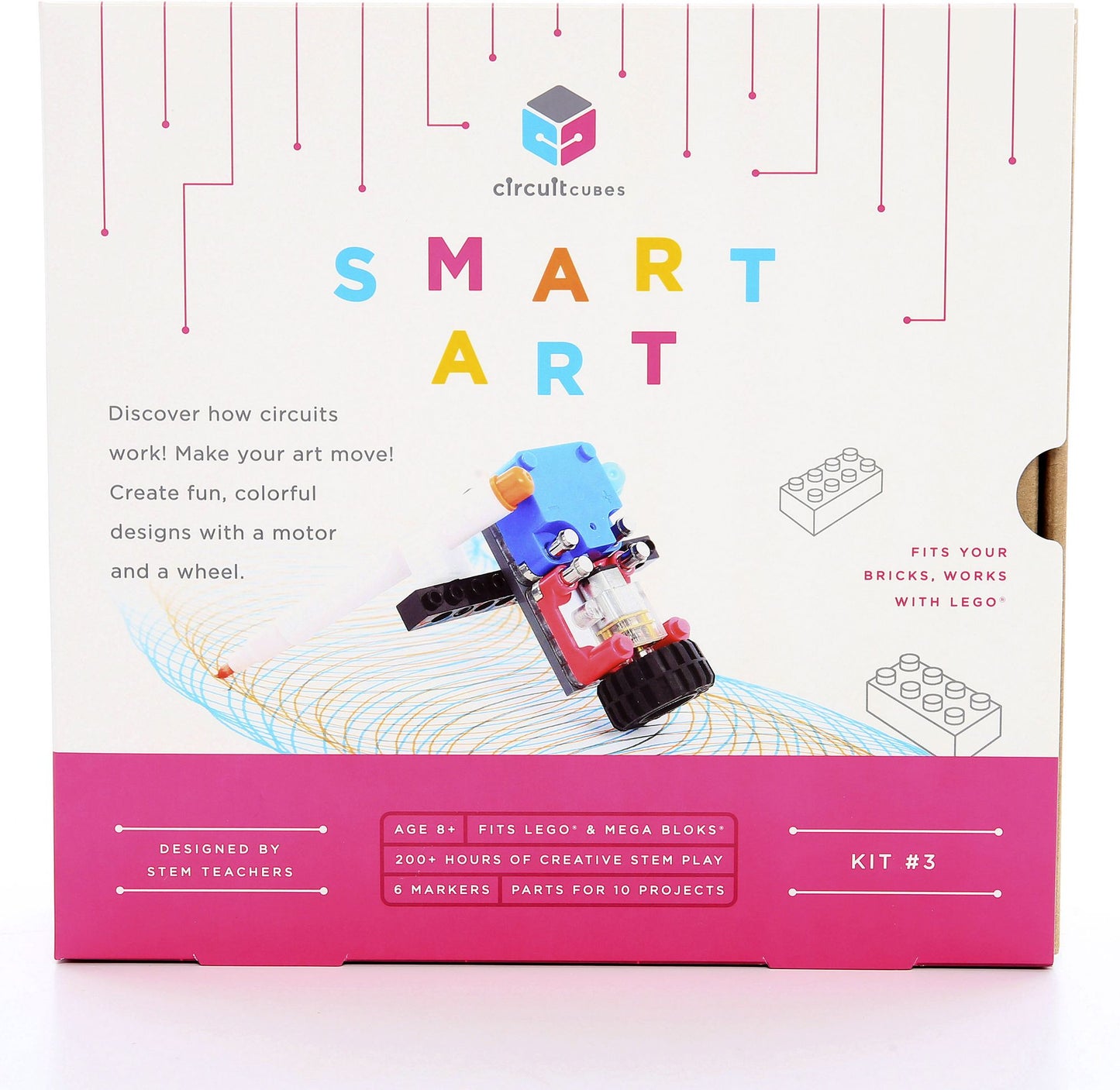 Circuit Cubes Smart Art Kit
