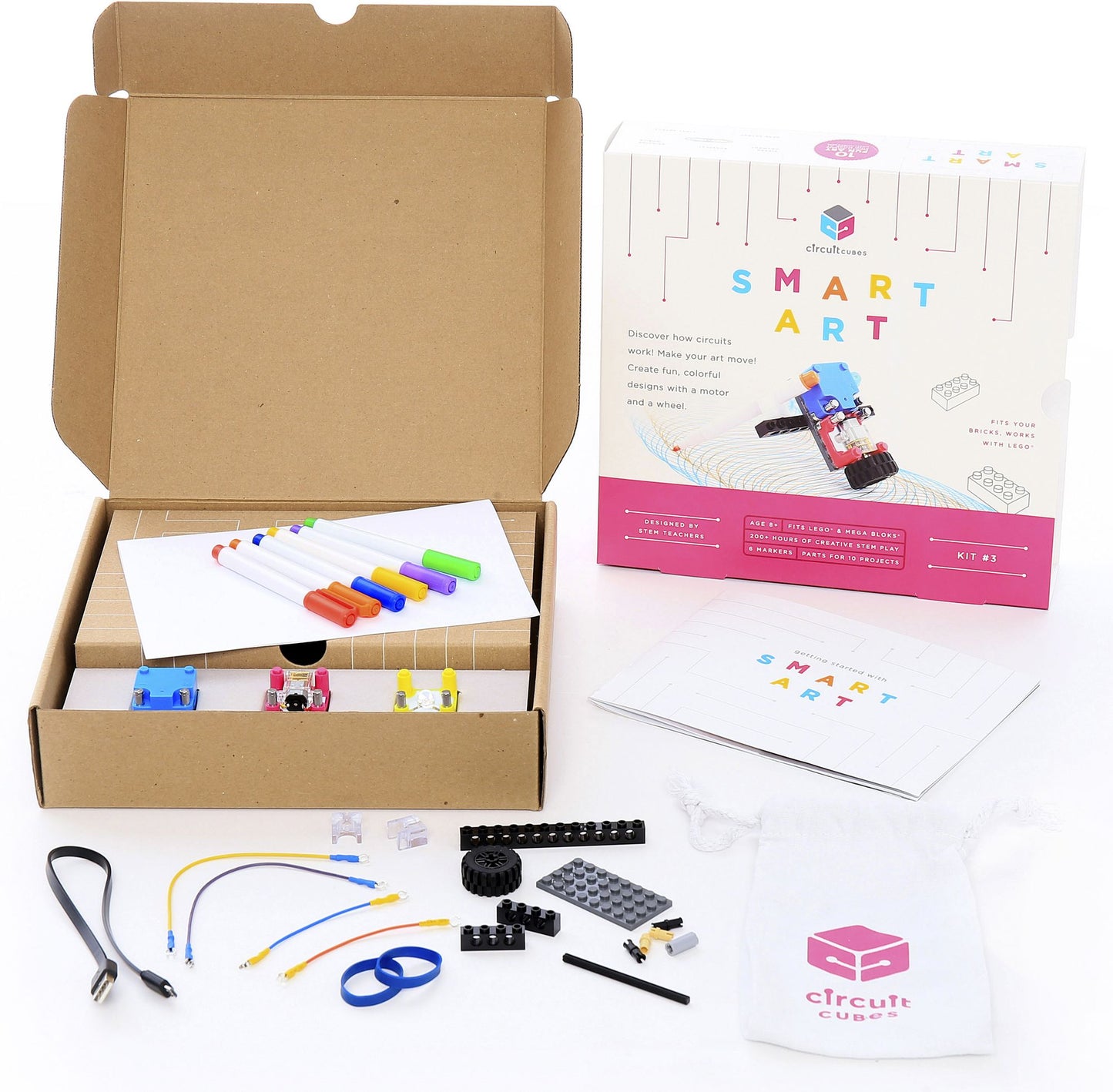 Circuit Cubes Smart Art Kit