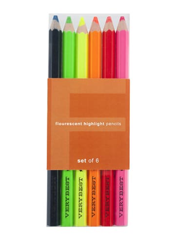 Fluorescent Pencil Set