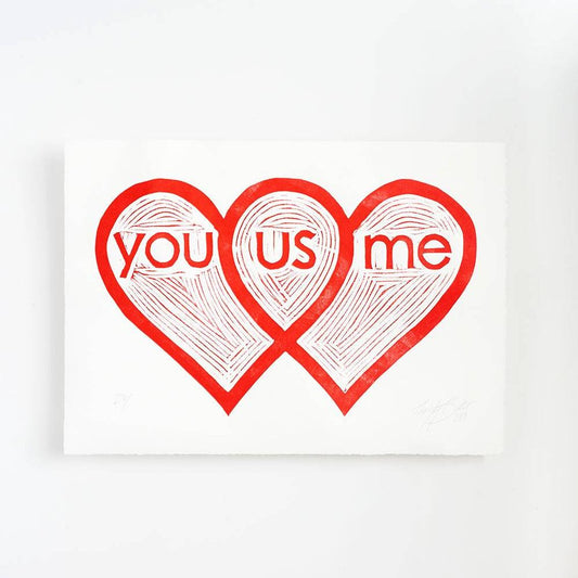 Heart Venn Diagram 10x14