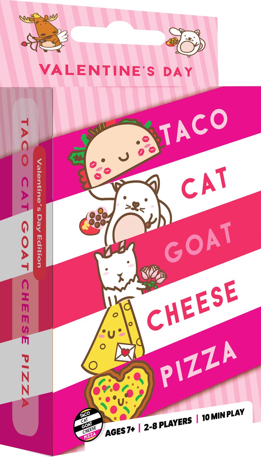 Taco Cat Goat Cheese Pizza Valentines Ed by Dave Campbell (II)