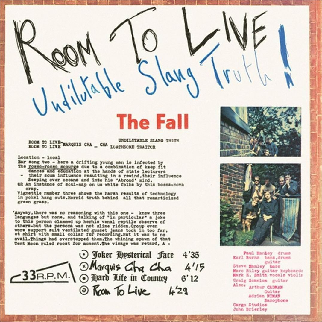Room To Live: Undilutable Slang Truth!