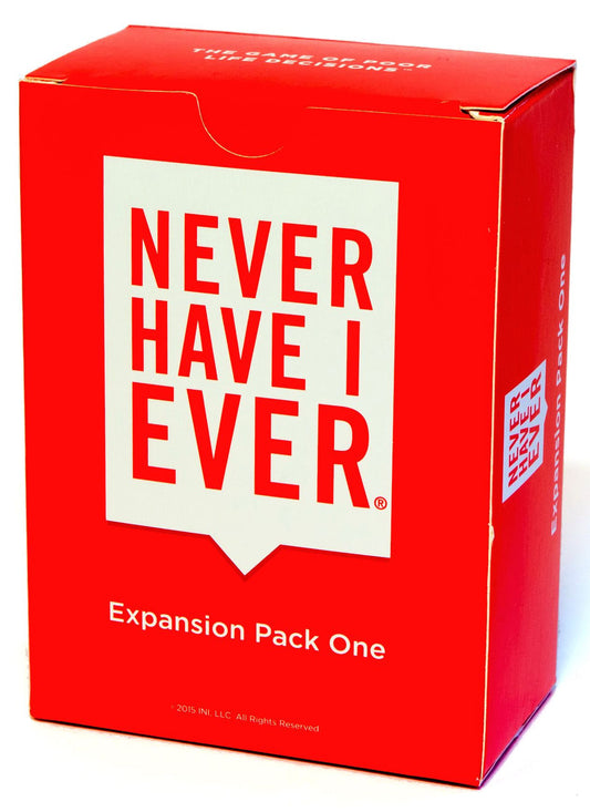Never Have I Ever Game of Poor Decisions Expansion Pack