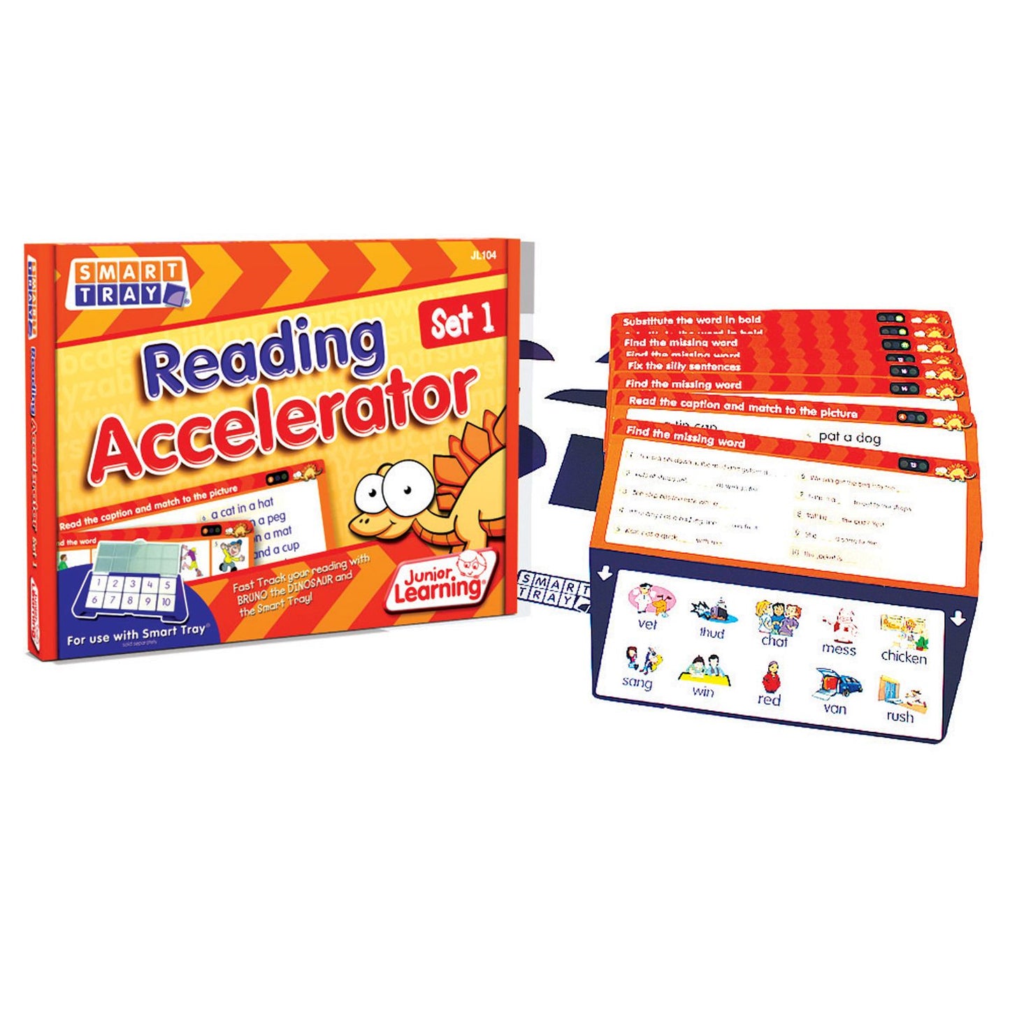 Junior Learning Smart Tray Reading Accelerator Set 1