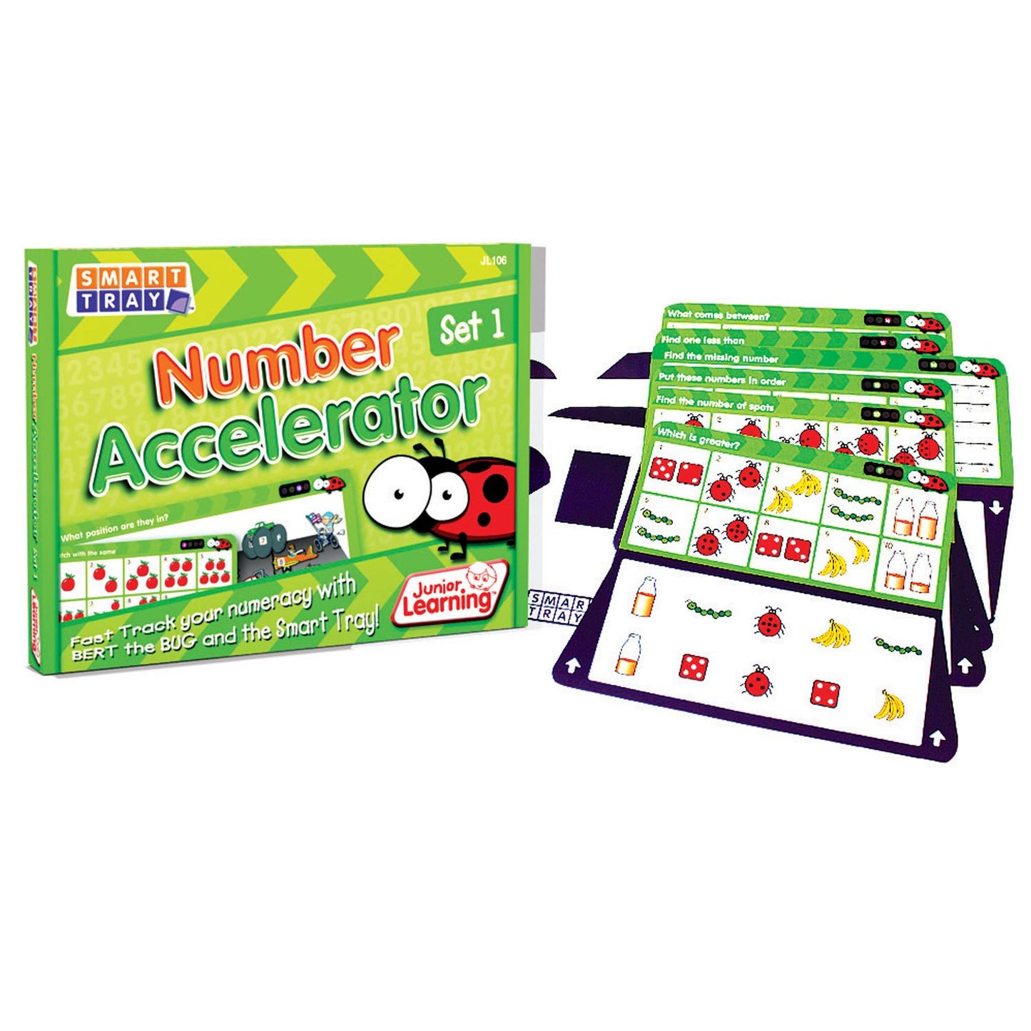 Junior Learning Smart Tray Number Accerlator Set 1