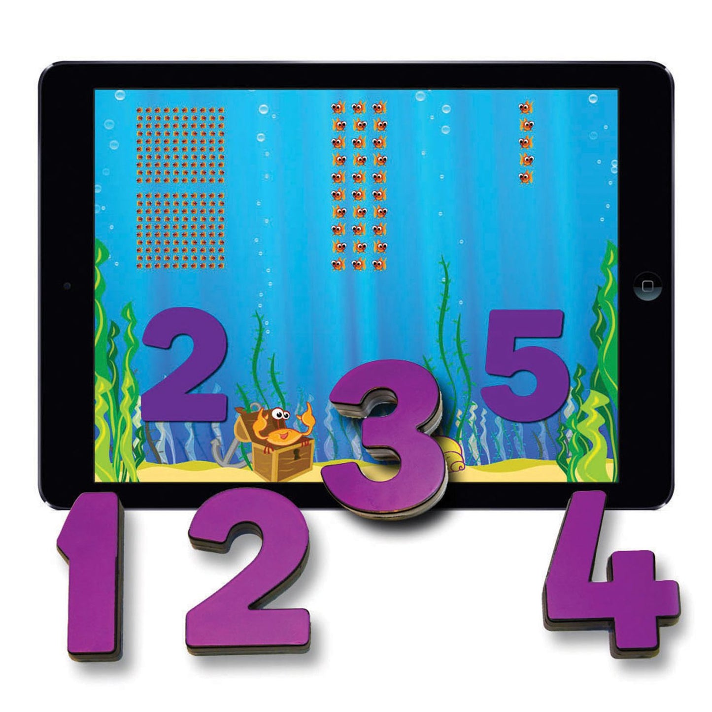 Junior Learning Touchtronic Numbers - Award Winning Interactive Learning Toy for iPad.