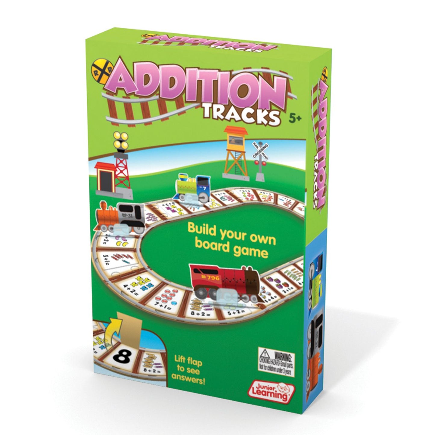 Junior Learning Addition Tracks Board Game