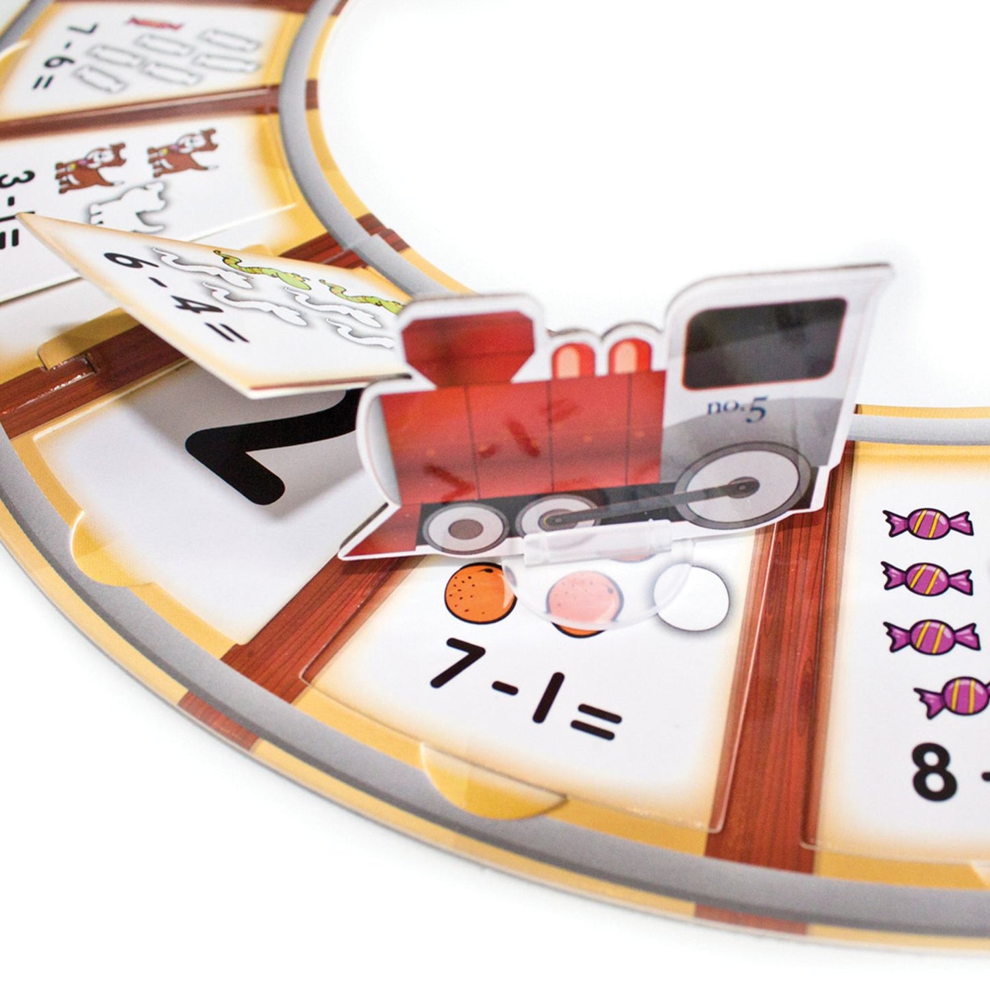Junior Learning Subtraction Tracks Board Game