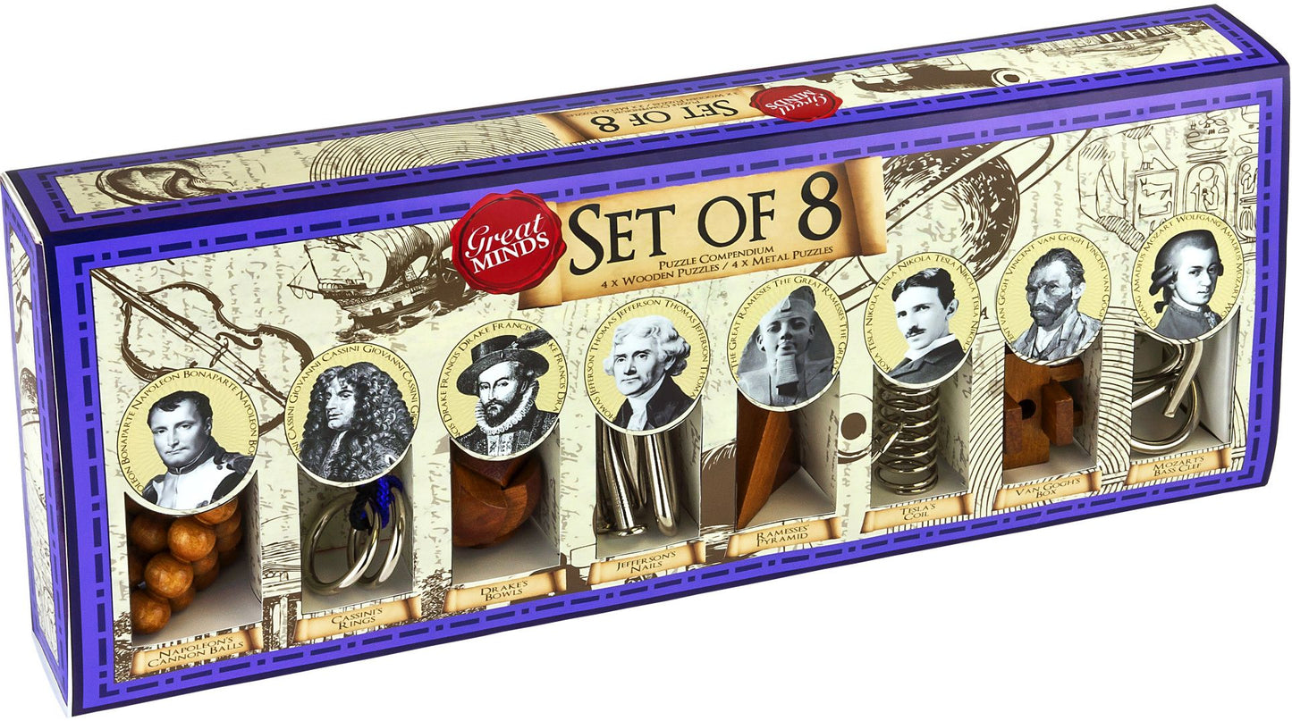 Great Minds Set of 8 Puzzle