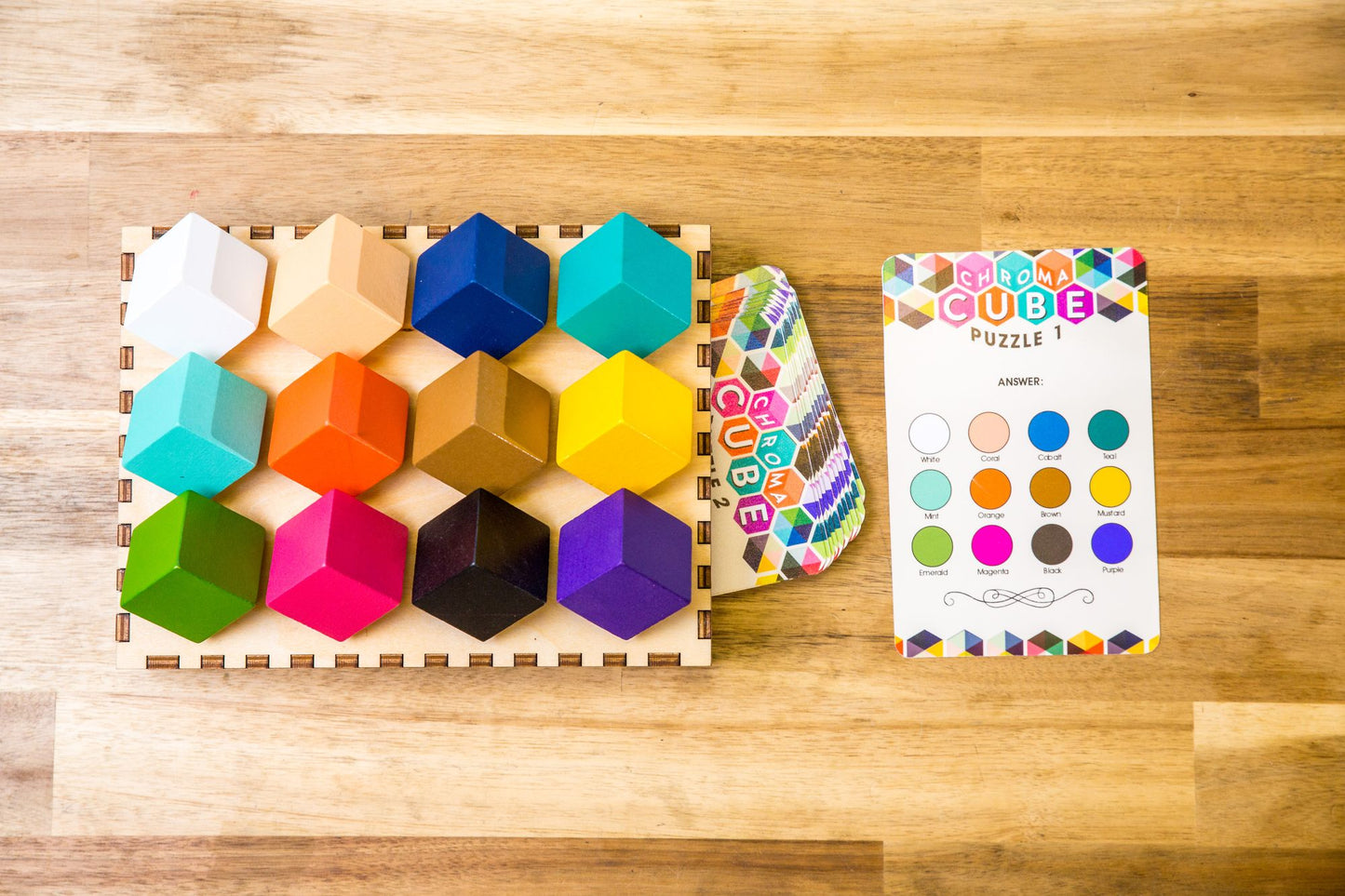 Color Block Puzzle - Green #4