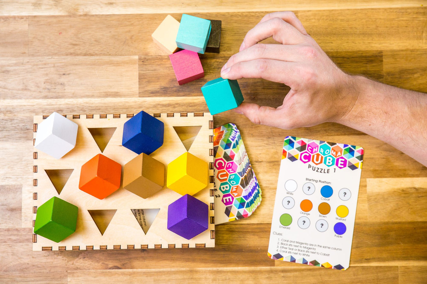 Color Block Puzzle - Green #4
