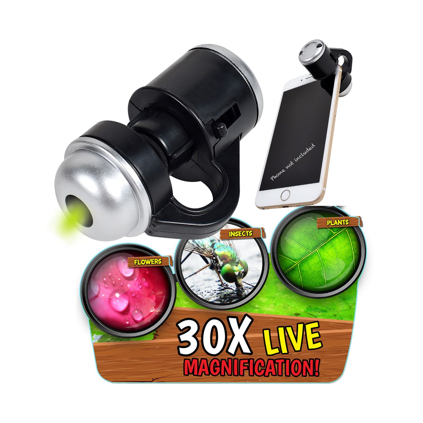Smart Phone Field Microscope