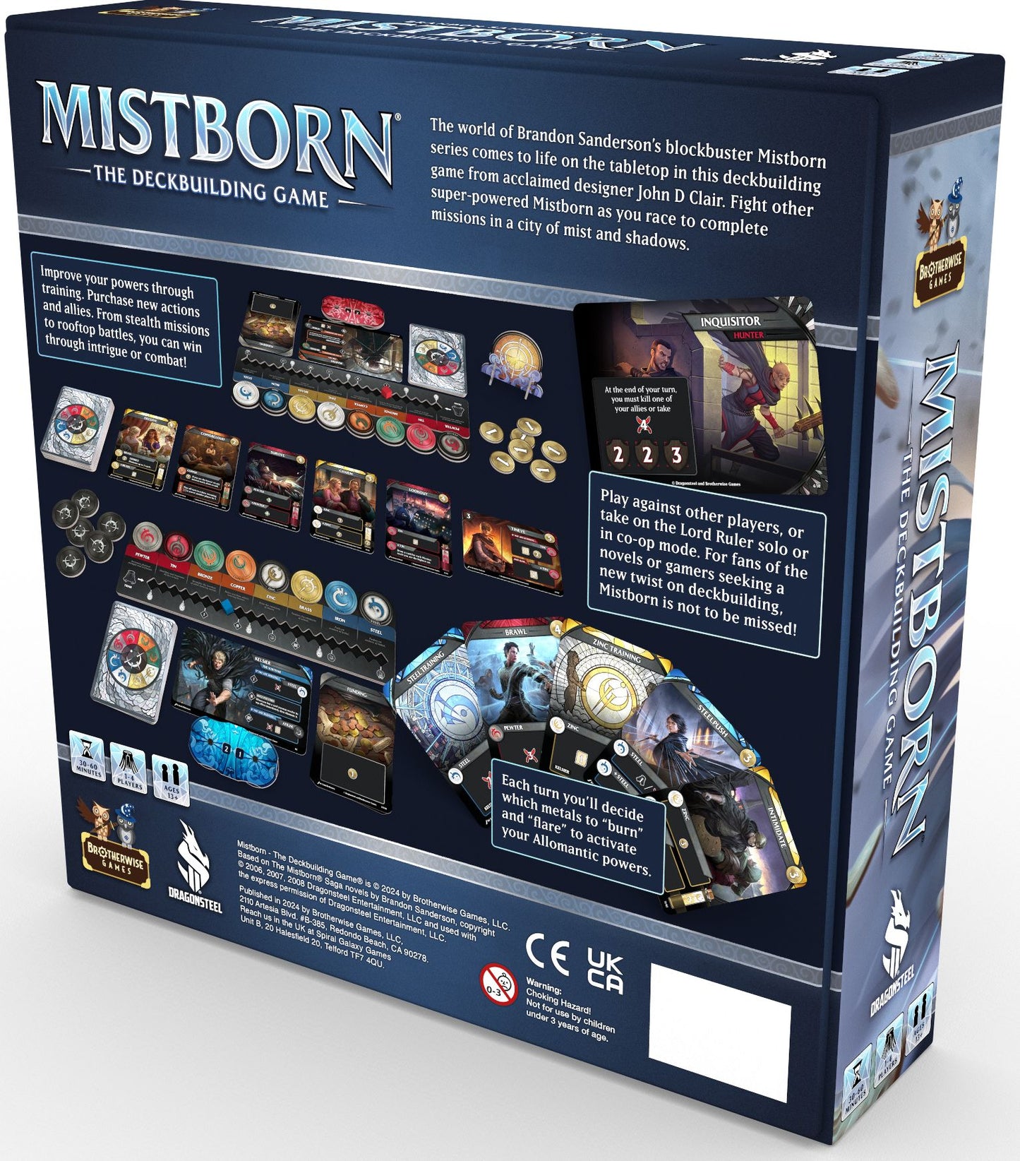 Mistborn Deckbuilding Game by John D. Clair