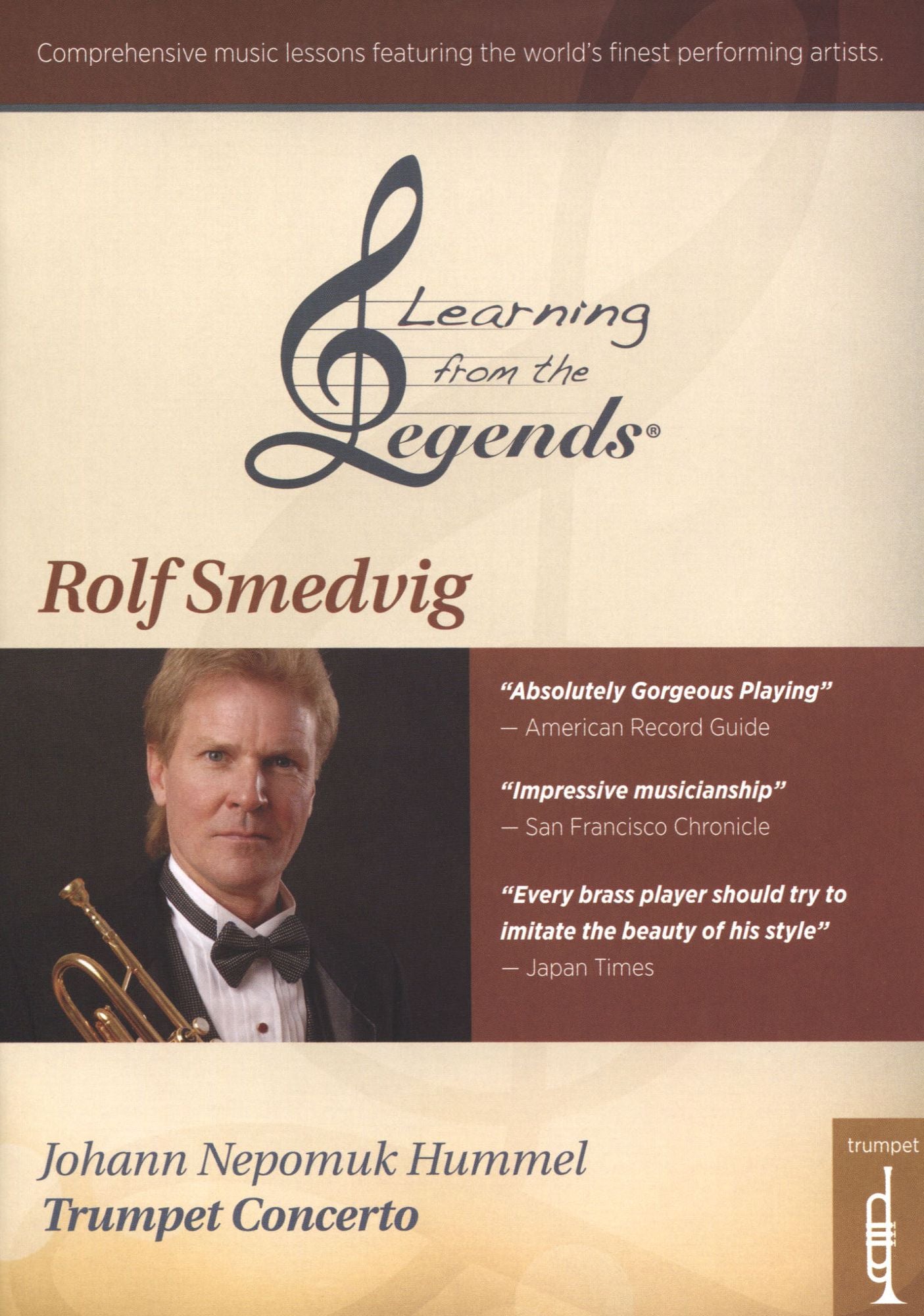 Learning From The Legends: Rolf Smedvig - Johann Nepomuk Hummel Trumpet Concerto