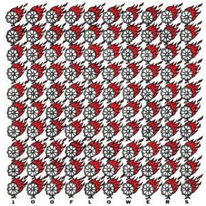 100 Flowers