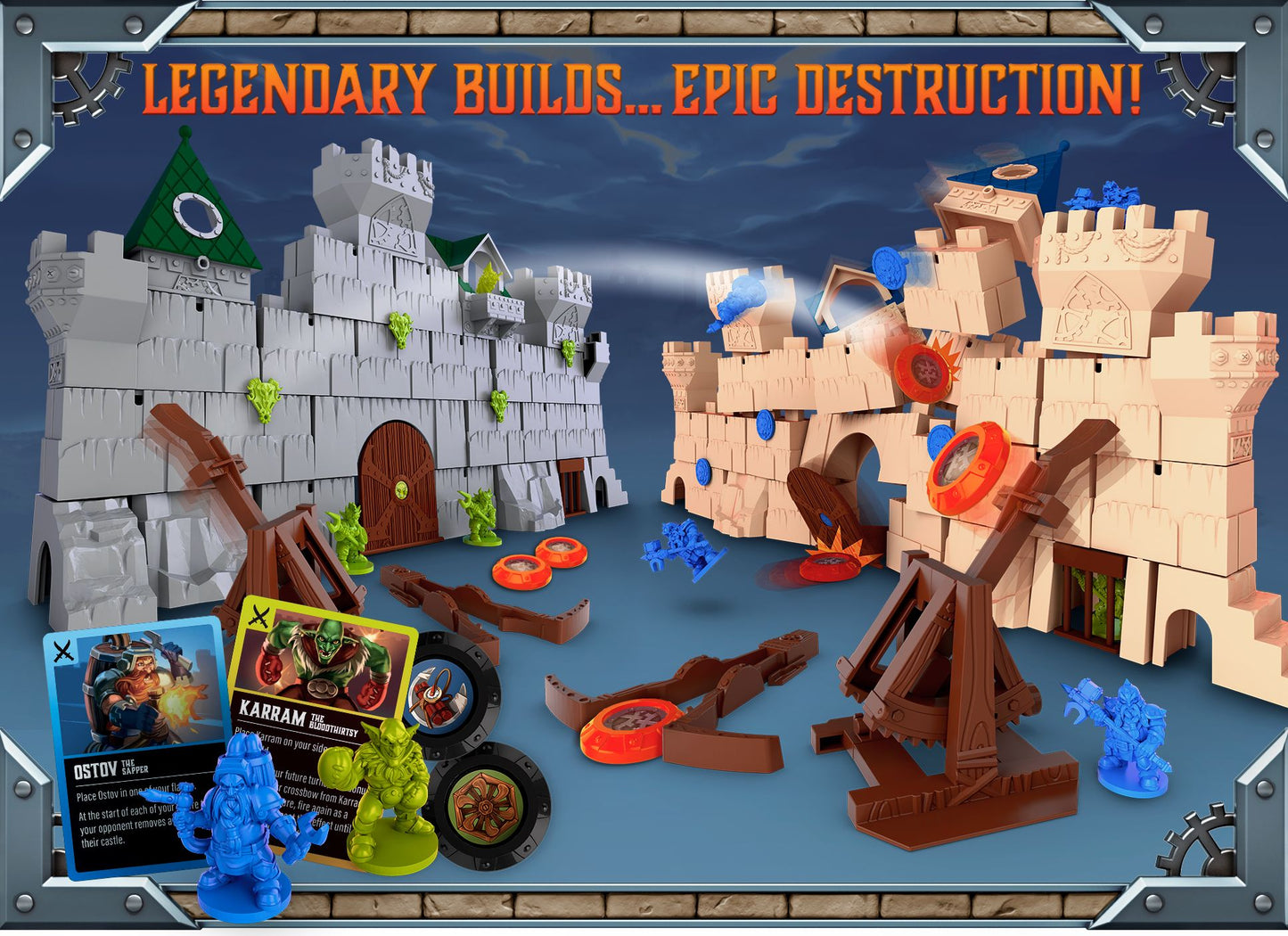Crossbows & Catapults Fortress War by Stephen Baker, Noah Cohen, Rob Daviau, Justin D. Jacobson, Brian Neff