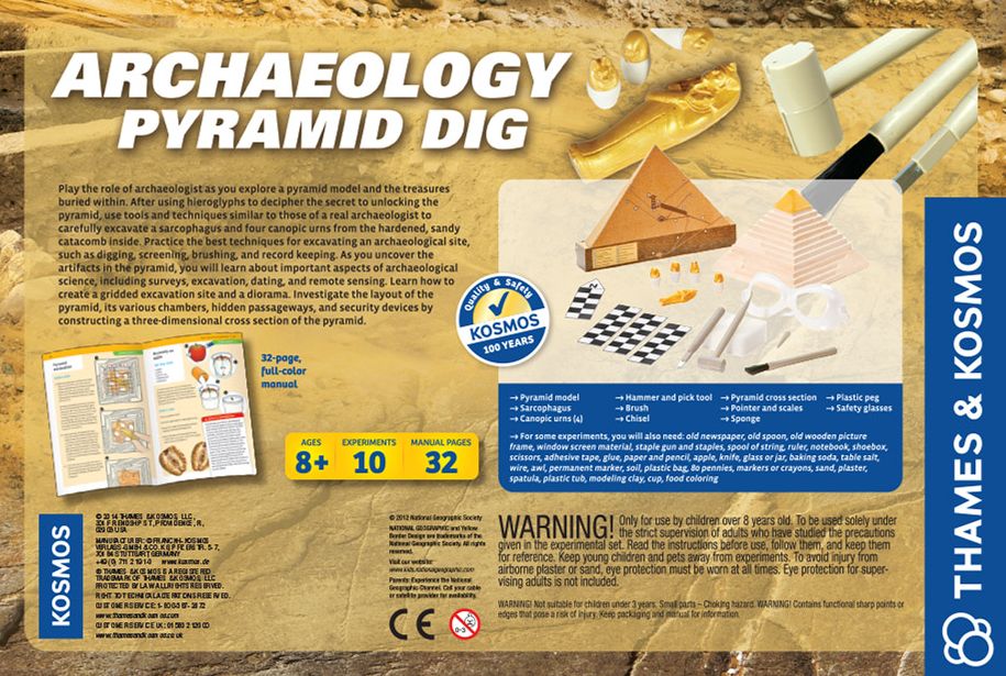 Archaeology Kit: Egyptian Pyramid