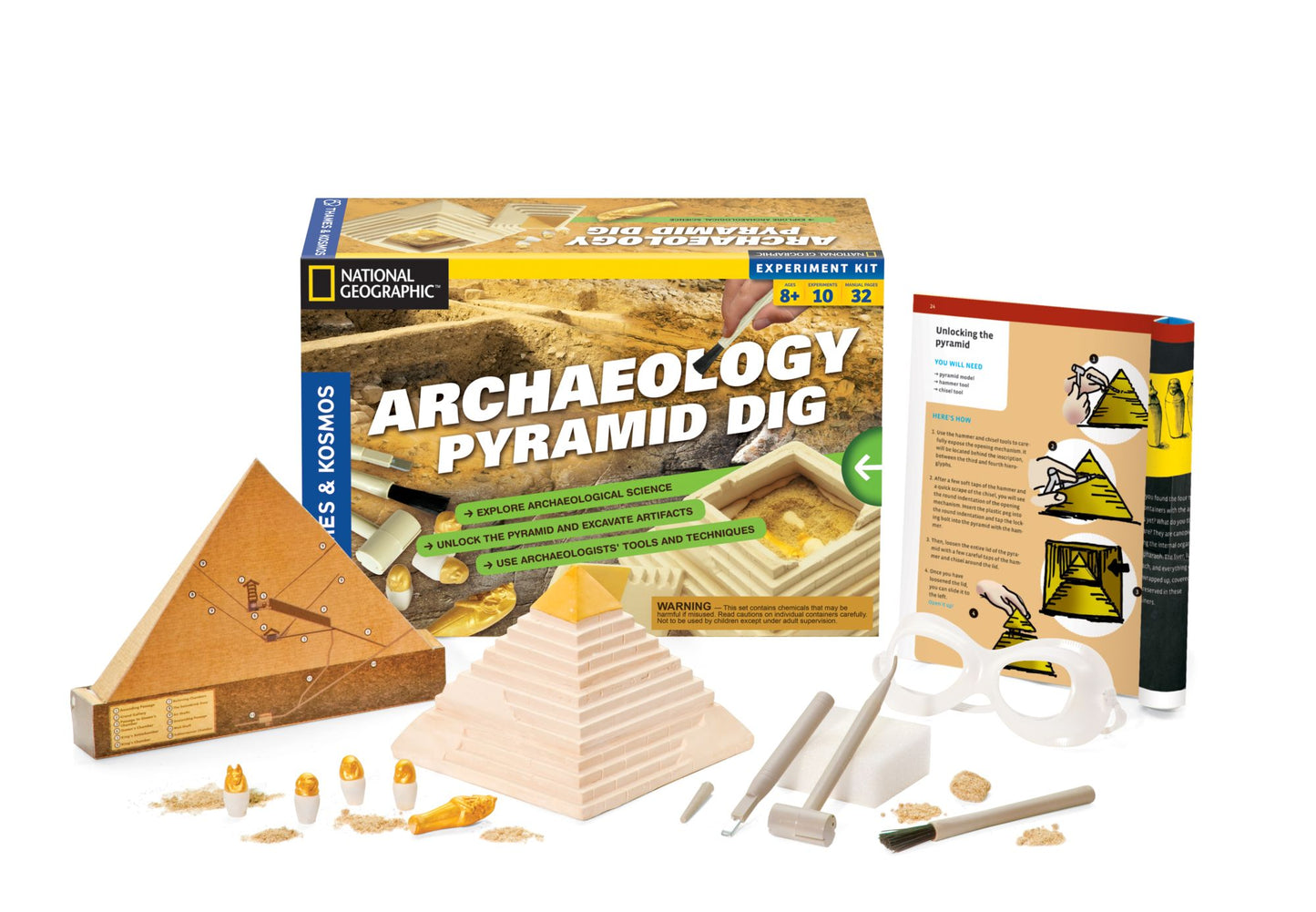 Archaeology Kit: Egyptian Pyramid