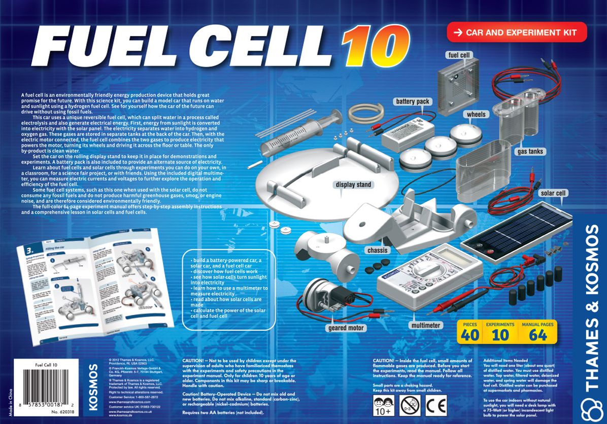 Fuel Cell 10: Car & Experiment Kit