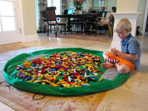 Lay-n-Go Activity Mat, (original) Green