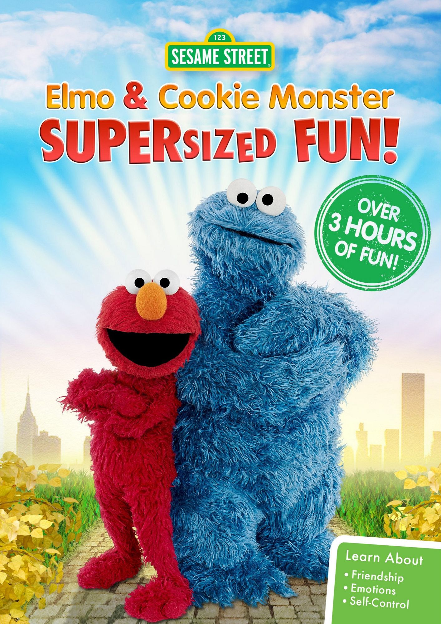 Sesame Street: Elmo And Cookie Monster Supersized Fun