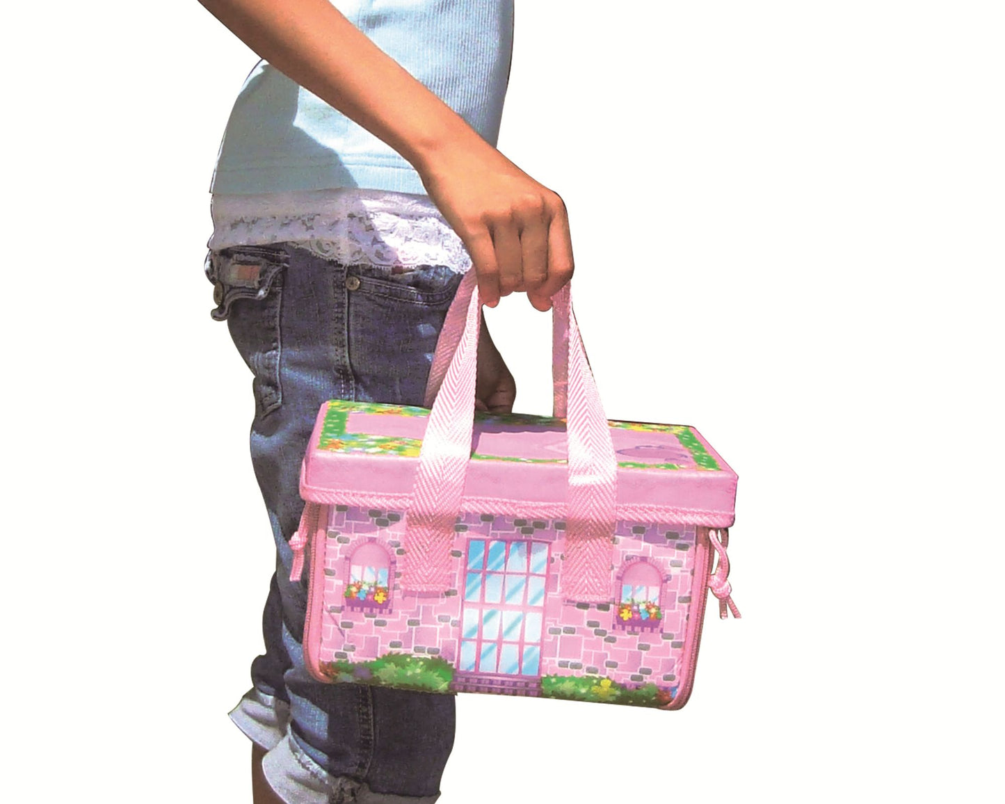 Neat-Oh!¿ ZipBin¿ Everyday Princess? 50 Doll Mini Mansion w/ 1 Doll