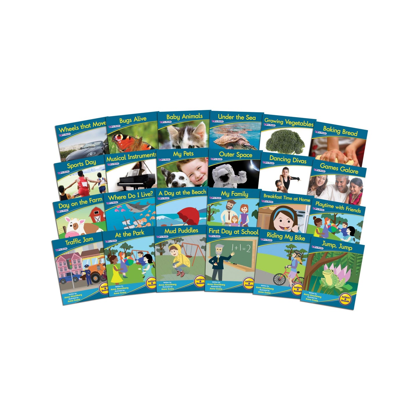 Junior Learning Phonemic Awareness Readers - Fiction Learning Set
