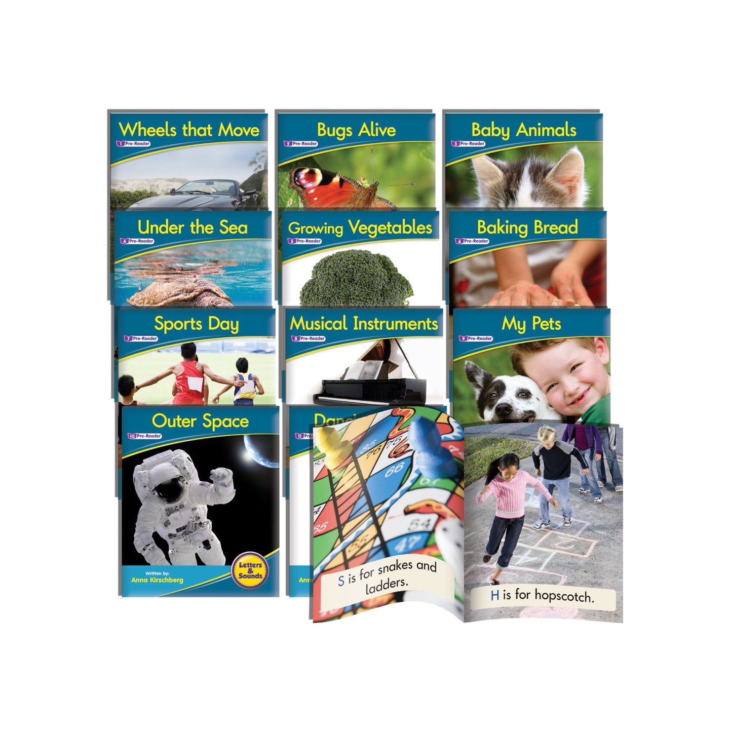 Junior Learning Phonemic Awareness Readers - Non-Fiction Learning Set