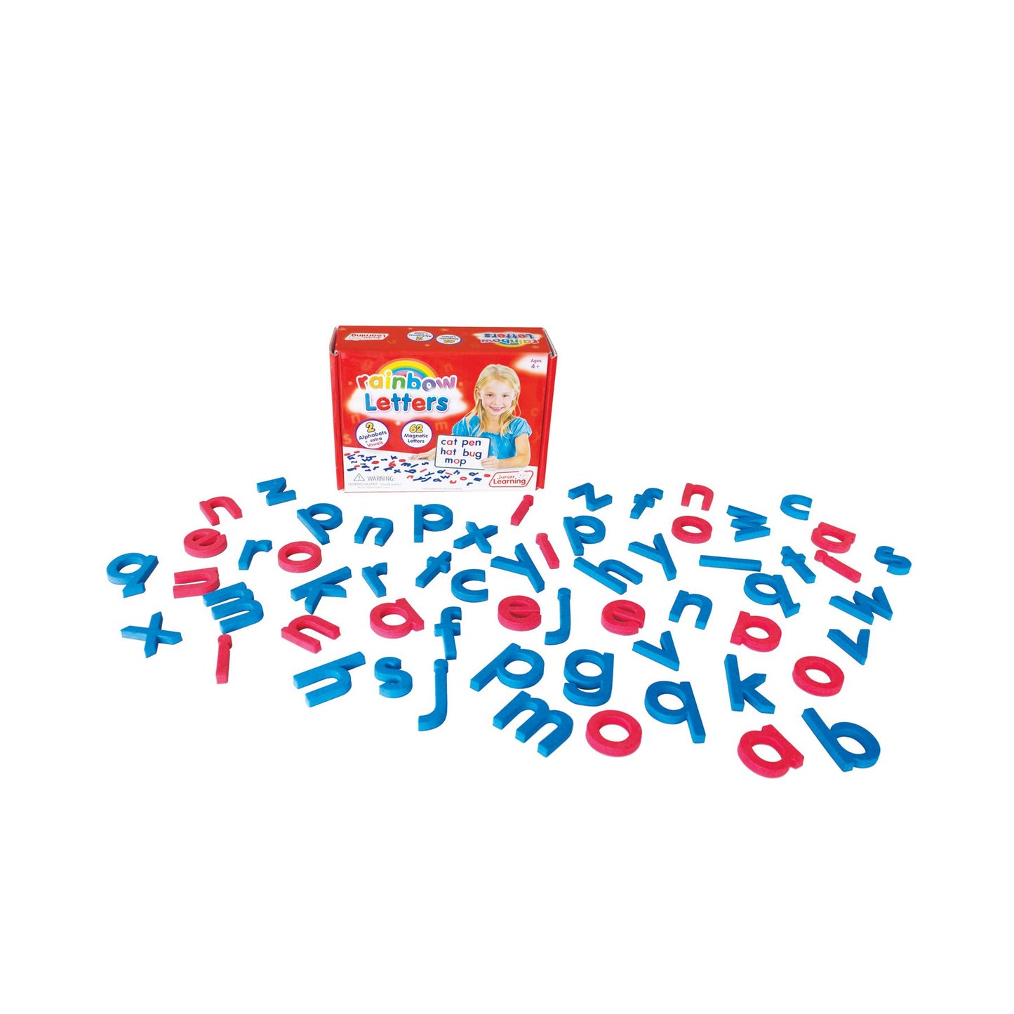 Junior Learning - Rainbow Letters (Print) - Educational Learning Set