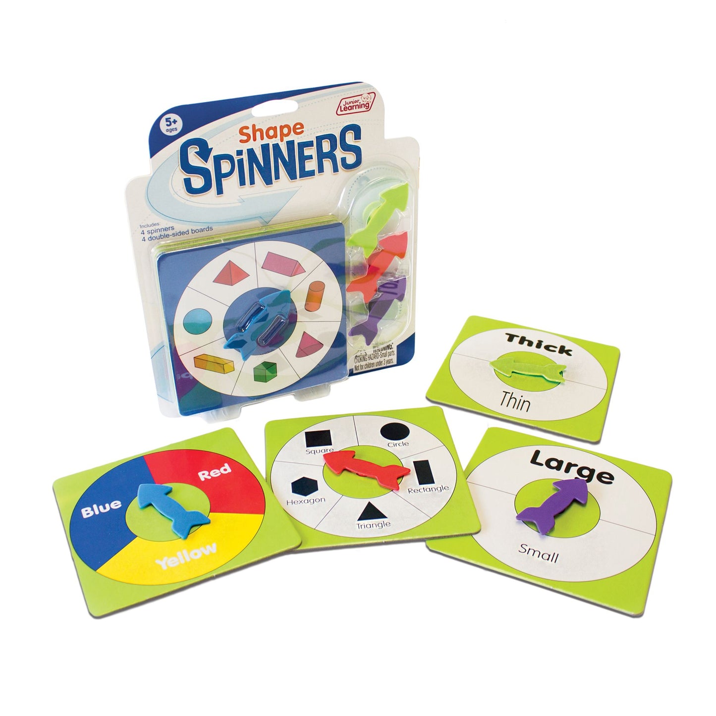 Junior Learning - Shape Spinners Learning Educational Activity
