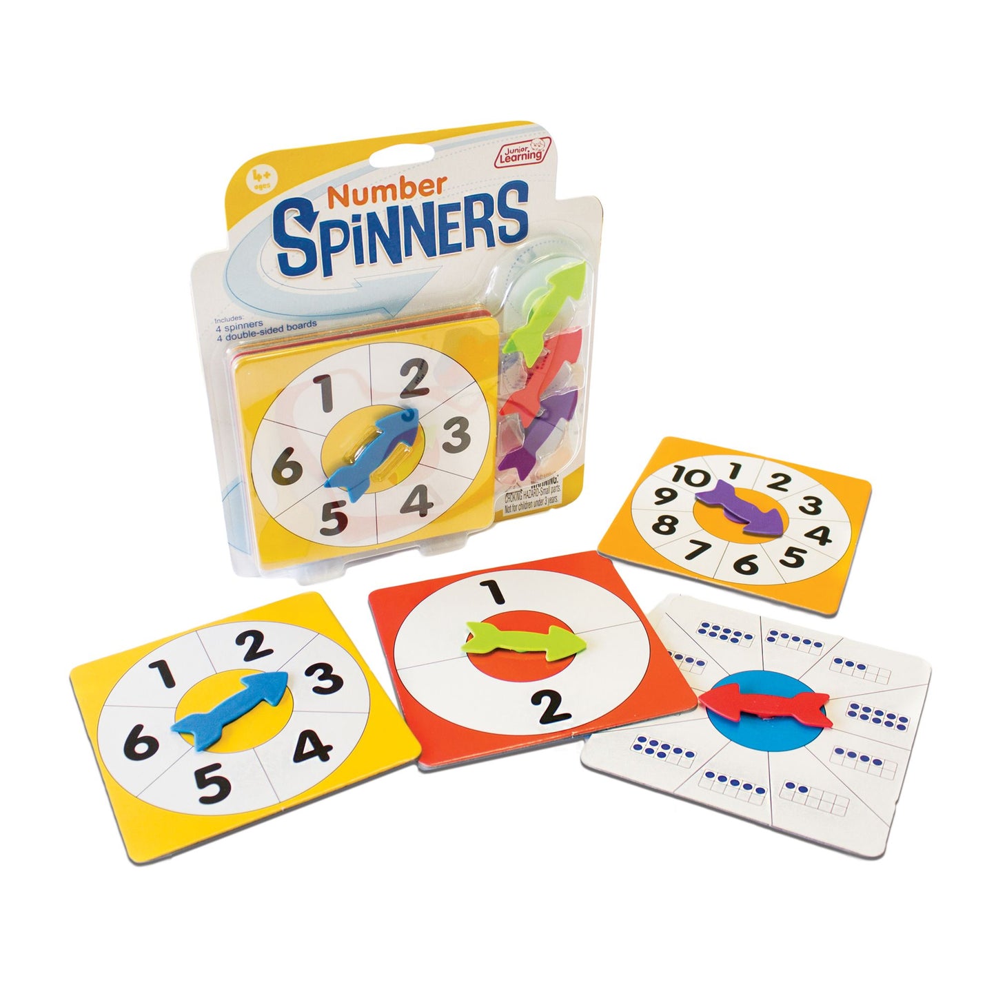 Junior Learning - Number Spinners Educational Learning Game
