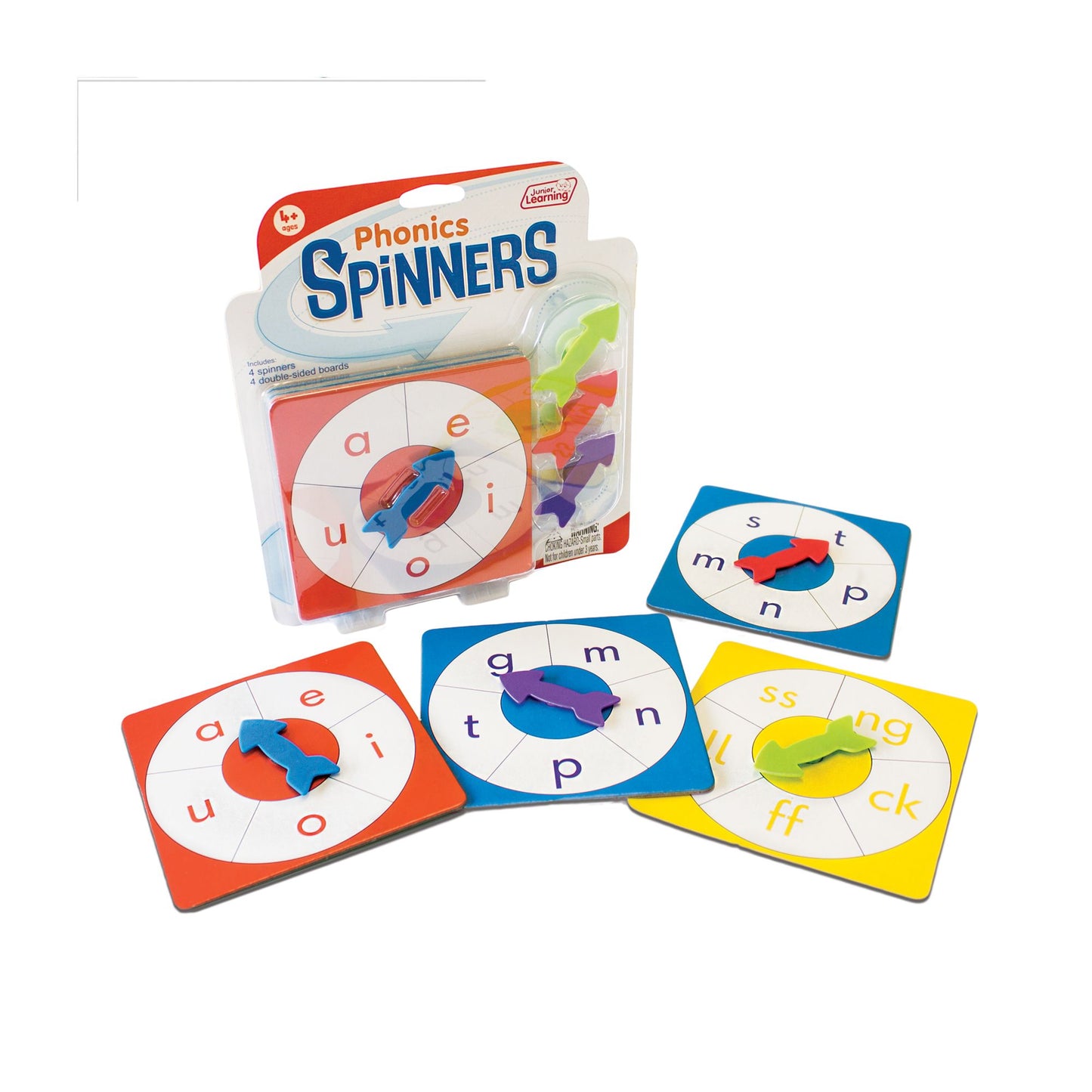 Junior Learning - Phonics Spinners Educational Learning Game