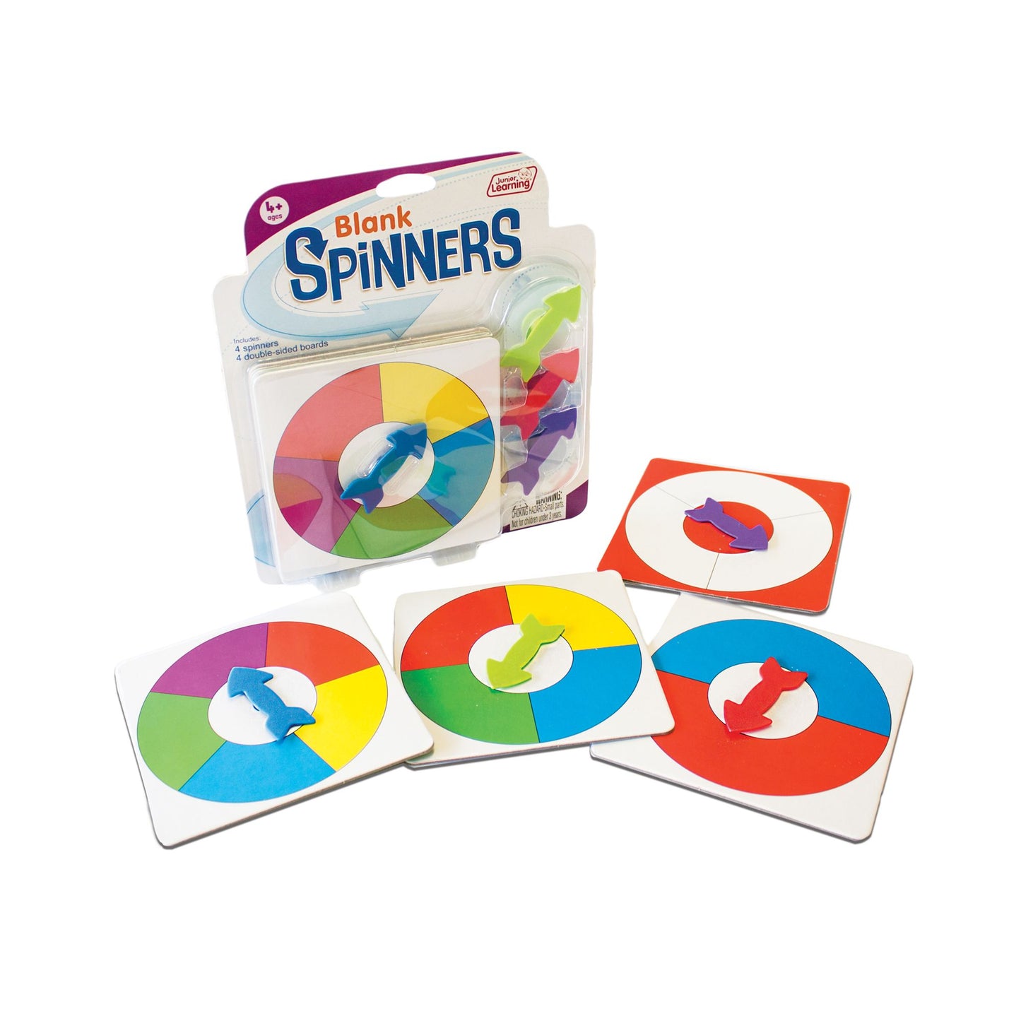 Junior Learning - Blank Spinners Educational Learning Game