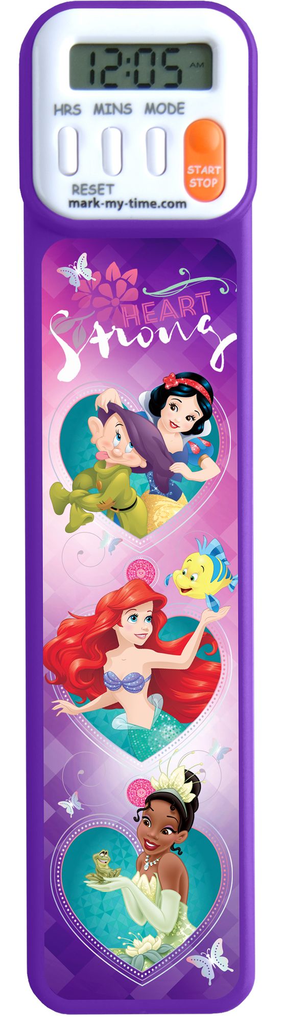MMT 3D Disney Princess Heart Strong Bookmark