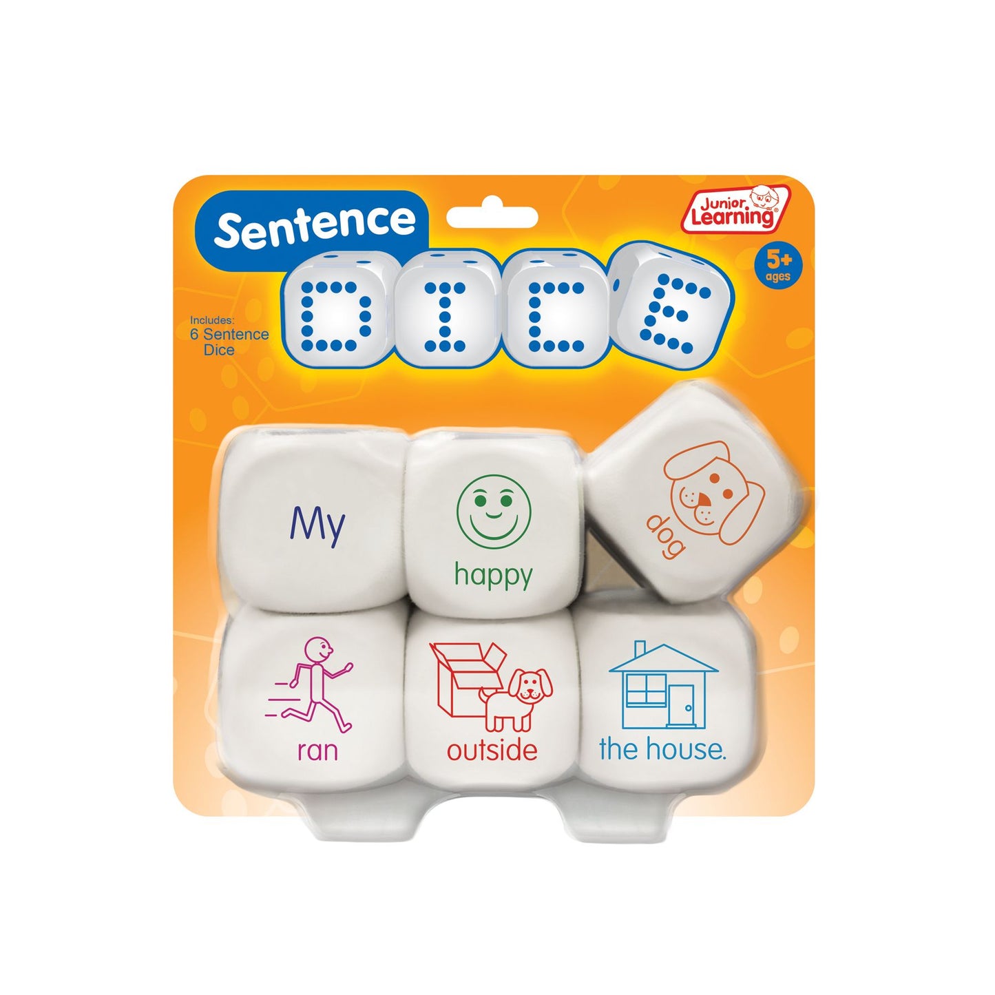 Junior Learning - Sentence Dice Educational Learning Game