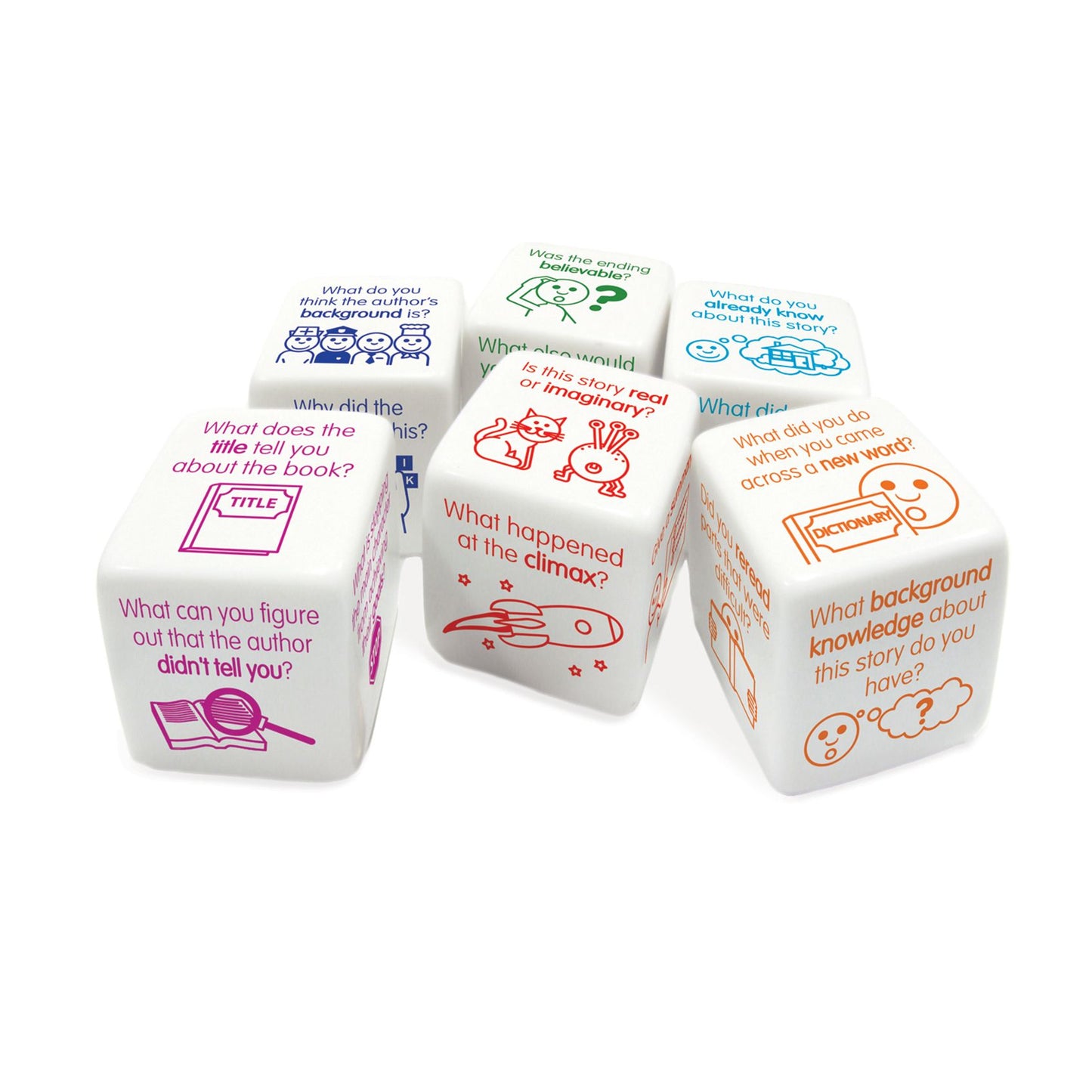 Junior Learning - Comprehension Dice Educational Learning Game