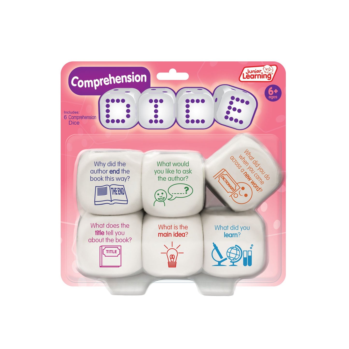 Junior Learning - Comprehension Dice Educational Learning Game