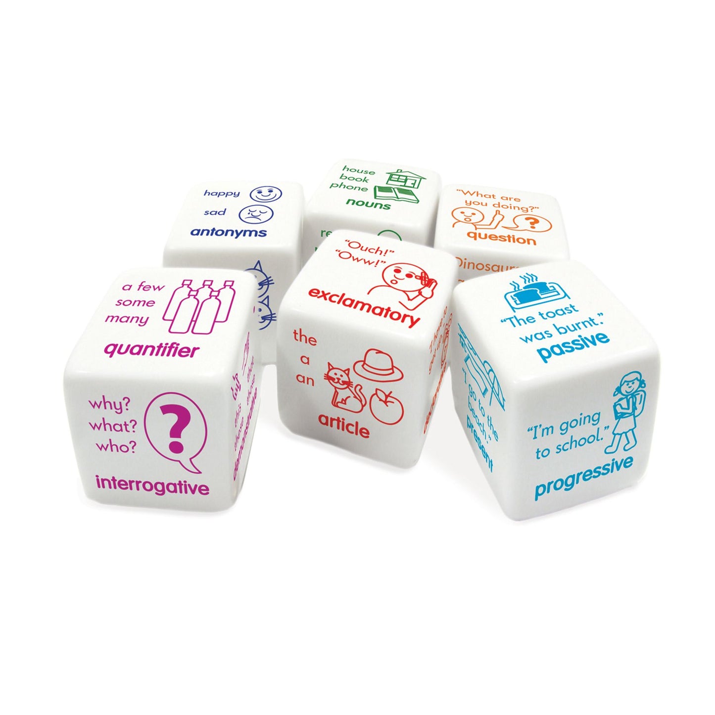 Junior Learning - Grammar Dice Educational Learning Game
