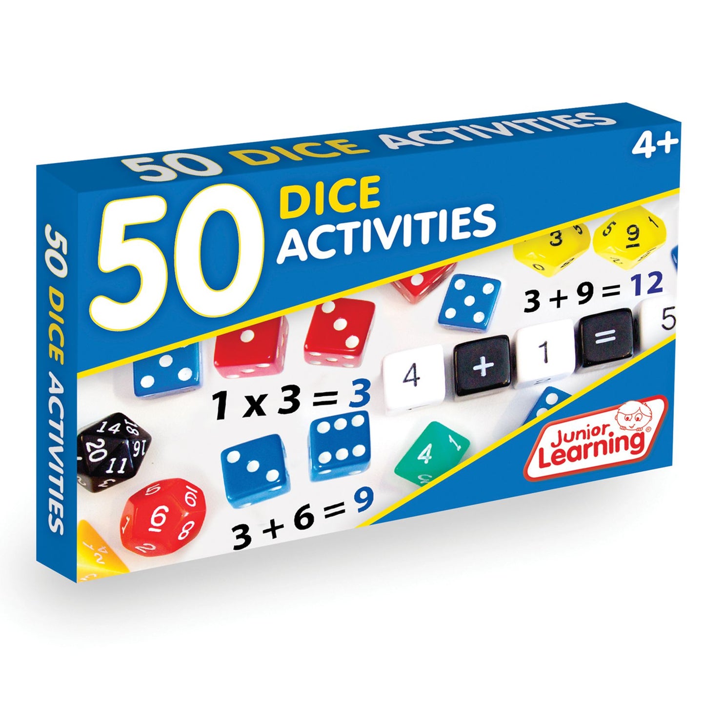 Junior Learning - 50 Dice Activities Learning Game