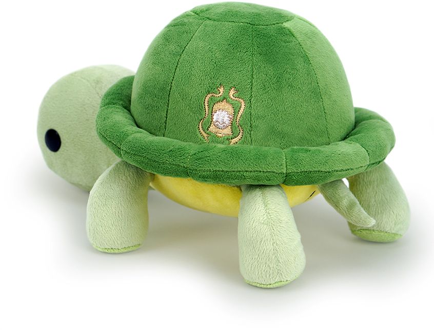 Bellzi Green Tortise Stuffed Animal Plush - Torti