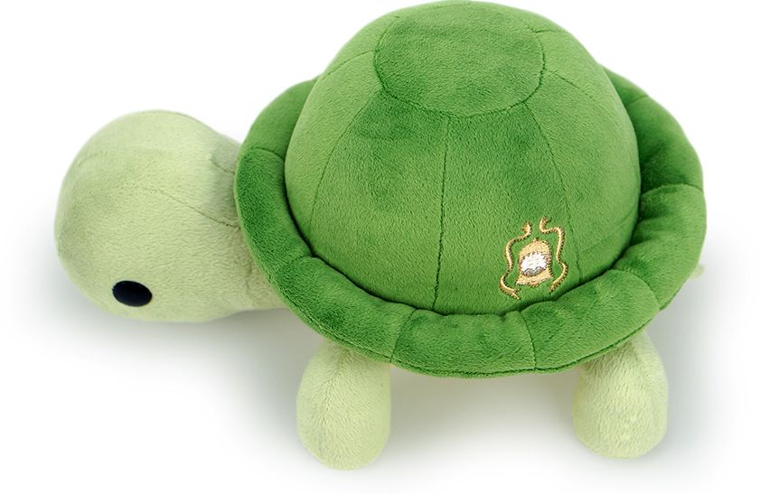Bellzi Green Tortise Stuffed Animal Plush - Torti