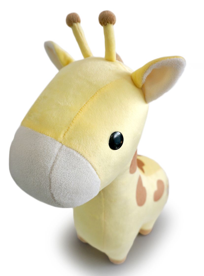 Bellzi Yellow Giraffe Stuffed Animal Plush - Giraffi
