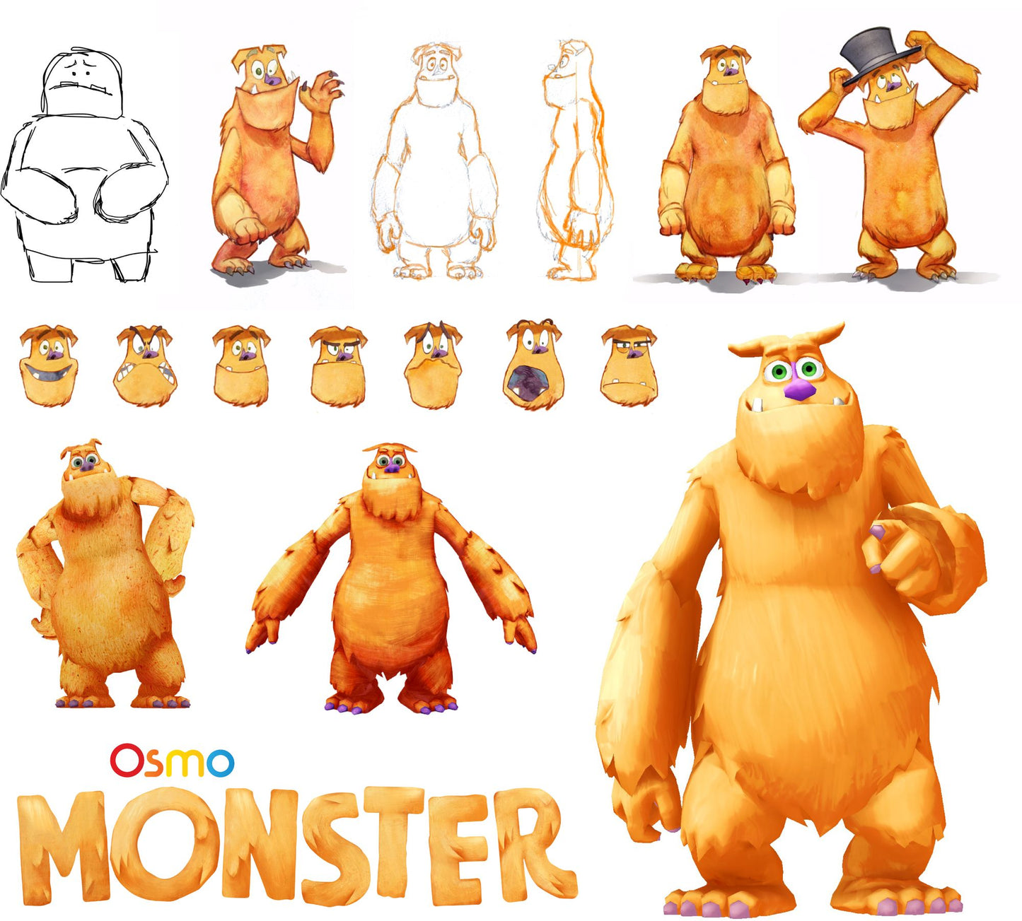 Osmo Creative Kit with Monster, Newton and Masterpiece